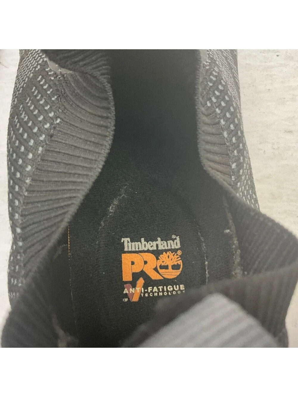 Timberland PRO A5V3Q Men's Radius CTCP Athletic Work Shoes Black Gray Size 12W